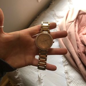 Gold Michael Kors watch